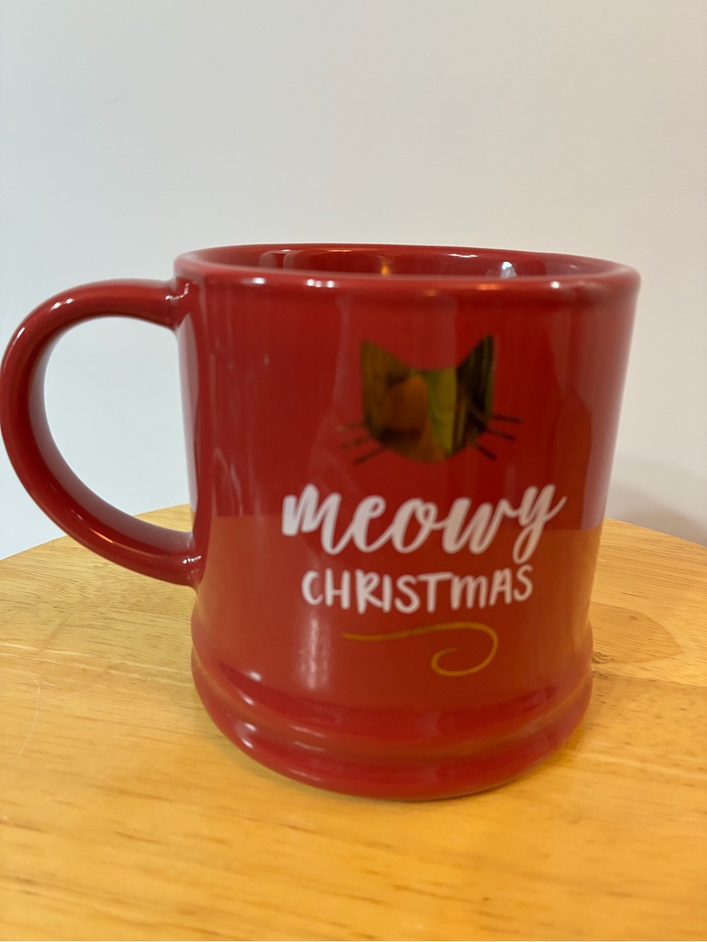Threshold Red 'Meowy Christmas' Holiday Mug